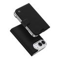 iPhone Duo Dux Ducis Skin Pro Lompakkokotelo - Musta