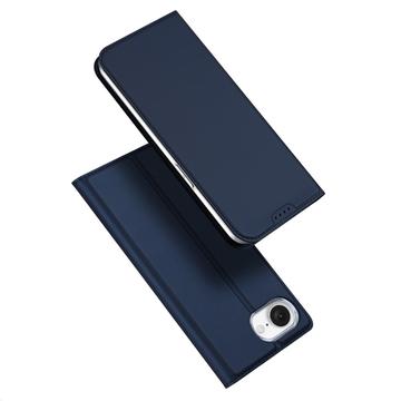 iPhone 16e Dux Ducis Skin Pro Lompakkokotelo - Sininen