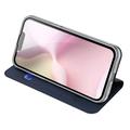 iPhone 16e Dux Ducis Skin Pro Lompakkokotelo - Sininen