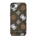 iPhone 16e Guess 4G Peony kotelo - MagSafe-yhteensopiva - ruskea