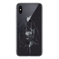 iPhone X:n Takakannen Korjaus - Vain lasi - Musta