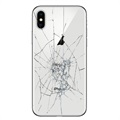 iPhone X:n Takakannen Korjaus - Vain lasi - Valkoinen