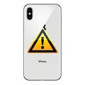 iPhone X Takakannen Korjaus - sis. kehys - Hopea