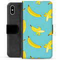 iPhone X / iPhone XS Premium Lompakkokotelo - Banaanit