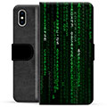 iPhone X / iPhone XS Premium Lompakkokotelo - Enkryptoitu