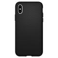 iPhone X/XS Spigen Liquid Air TPU Suojakuori - Musta