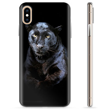 iPhone XS Max TPU Suojakuori - Musta Pantteri