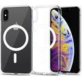 iPhone X/XS Tech-Protect Magmat Kotelo - MagSafe-yhteensopiva - Kirkas