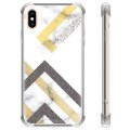iPhone XS Max Hybrid Suojakuori - Abstraktin Marmori
