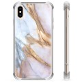 iPhone X / iPhone XS Hybrid Suojakuori - Elegantti Marmori