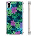 iPhone XS Max Hybrid Suojakuori - Trooppiset Kukat