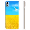 iPhone X / iPhone XS TPU Kotelo Ukraina - Vehnäpelto