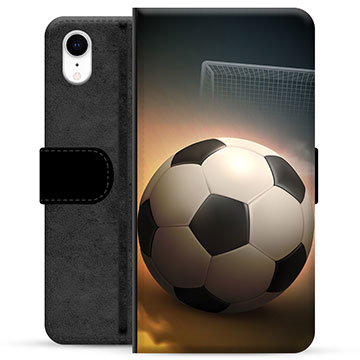 iPhone XR Premium Lompakkokotelo - Jalkapallo