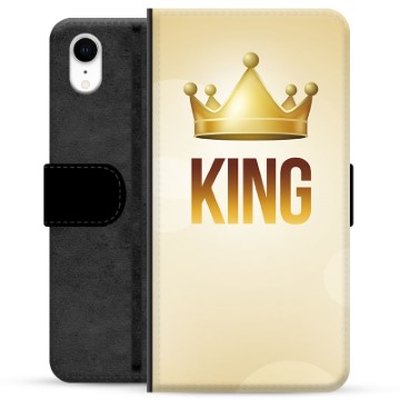 iPhone XR Premium Lompakkokotelo - Kuningas
