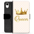 iPhone XR Premium Lompakkokotelo - Kuningatar
