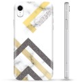 iPhone XR TPU Suojakuori - Abstraktin Marmori