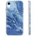 iPhone XR TPU Suojakuori - Värikäs Marmori