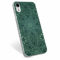 iPhone XR TPU Suojakuori - Vihreä Mandala