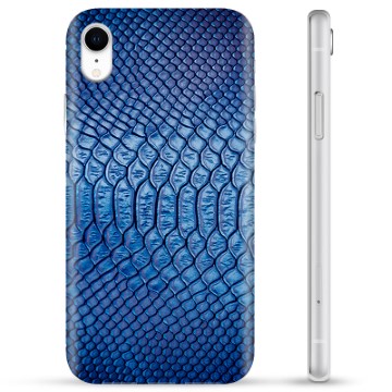 iPhone XR TPU Suojakuori - Nahka