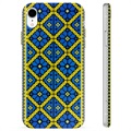 iPhone XR TPU Kotelo Ukraina - Ornamentti