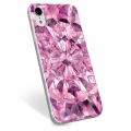 iPhone XR TPU Suojakuori - Vaaleanpunainen Kristalli