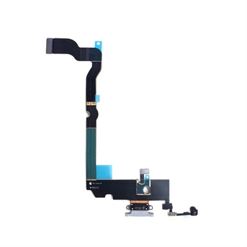iPhone XS Latausliitin Flex Kaapeli - Hopea