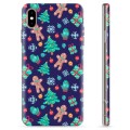 iPhone X / iPhone XS TPU Suojakuori - Piparkakku-ukko