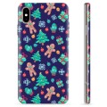 iPhone X / iPhone XS TPU Suojakuori - Piparkakku-ukko