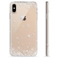 iPhone X / iPhone XS TPU Suojakuori - Lumihiutaleet