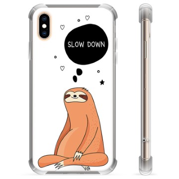 iPhone X / iPhone XS Hybrid Suojakuori - Slow Down