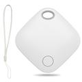 itag03 Bluetooth Finder Anti-Loss Locator Applen laitteelle Kannettava Mini Tracker hihnalla - Valkoinen