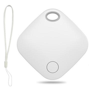 itag03 Bluetooth Finder Anti-Loss Locator Applen laitteelle Kannettava Mini Tracker hihnalla - Valkoinen