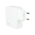 LogiLink 2-porttinen USB-seinälaturi - 17W - Valkoinen