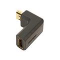 LogiLink AH0005 Suorakulmainen Adapteri HDMI-uros > HDMI-naaras - Musta