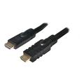 LogiLink CHA0030 HDMI-kaapeli uros -> HDMI uros - 30m - Musta