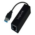 LogiLink Verkkosovitin SuperSpeed USB 3.0 1Gbps Kaapeli