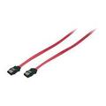 LogiLink CS0009 SATA-kaapeli - SATA-uros -> SATA-uros - 30cm - Punainen