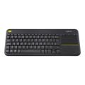 Logitech K400 Plus Langaton näppäimistö tanska/suomi/norja/ruotsi