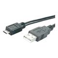 MediaRange USB 2.0 - Micro USB 2.0 -kaapeli - 1.2m - Musta
