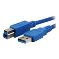 MediaRange USB 3.0 AM/BM -liitäntäkaapeli - 1.8m - Sininen