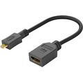 Goobay HDMI 1.4 / Micro HDMI Sovitinkaapeli - Musta