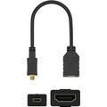 Goobay HDMI 1.4 / Micro HDMI Sovitinkaapeli - Musta