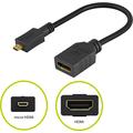 Goobay HDMI 1.4 / Micro HDMI Sovitinkaapeli - Musta