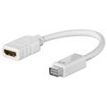 Goobay Mini DVI / HDMI Sovitinkaapeli  - Valkoinen