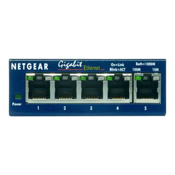 NETGEAR GS105 Kytkin 5-porttinen Gigabit
