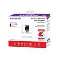 Netgear A6100 AC600 Dual Band WiFi USB-minisovitin - Musta