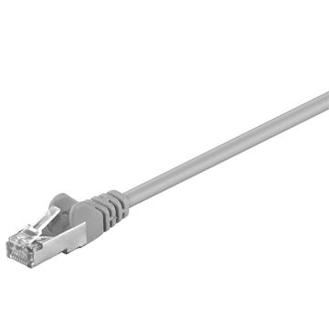 Goobay RJ45 Verkkokaapeli F/UTP CAT 5e - 25m - Harmaa