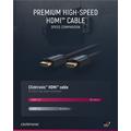 Clicktronic Premium HDMI 2.0 Johto Ethernetilla - 0.5m