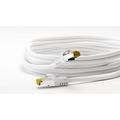 Goobay RJ45 Verkkokaapeli S/FTP CAT 7 - 0.5m - Valkoinen