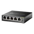 TP-Link TL-SG105E 5-porttinen Gigabit Easy Smart Switch - Musta